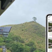 AI wildfire detection camera and app used in Brazil