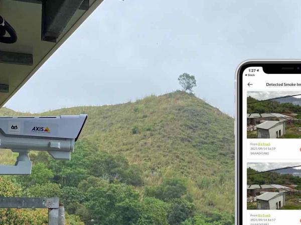 AI wildfire detection camera and app used in Brazil